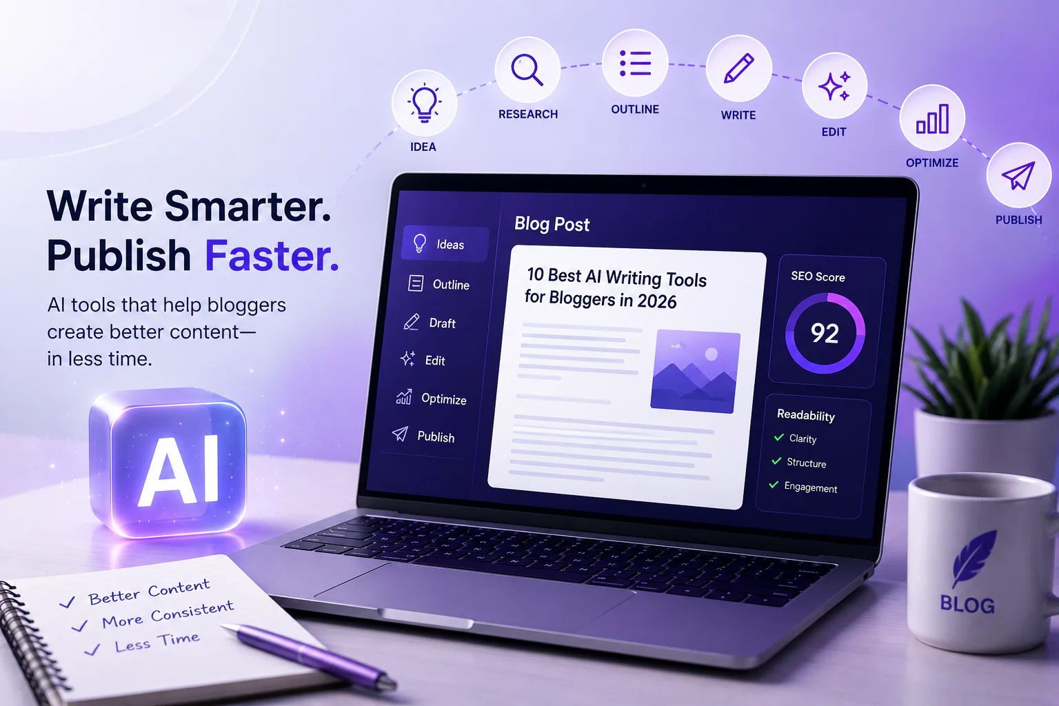 AI writing assistant for bloggers