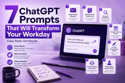 ChatGPT prompts for productivity